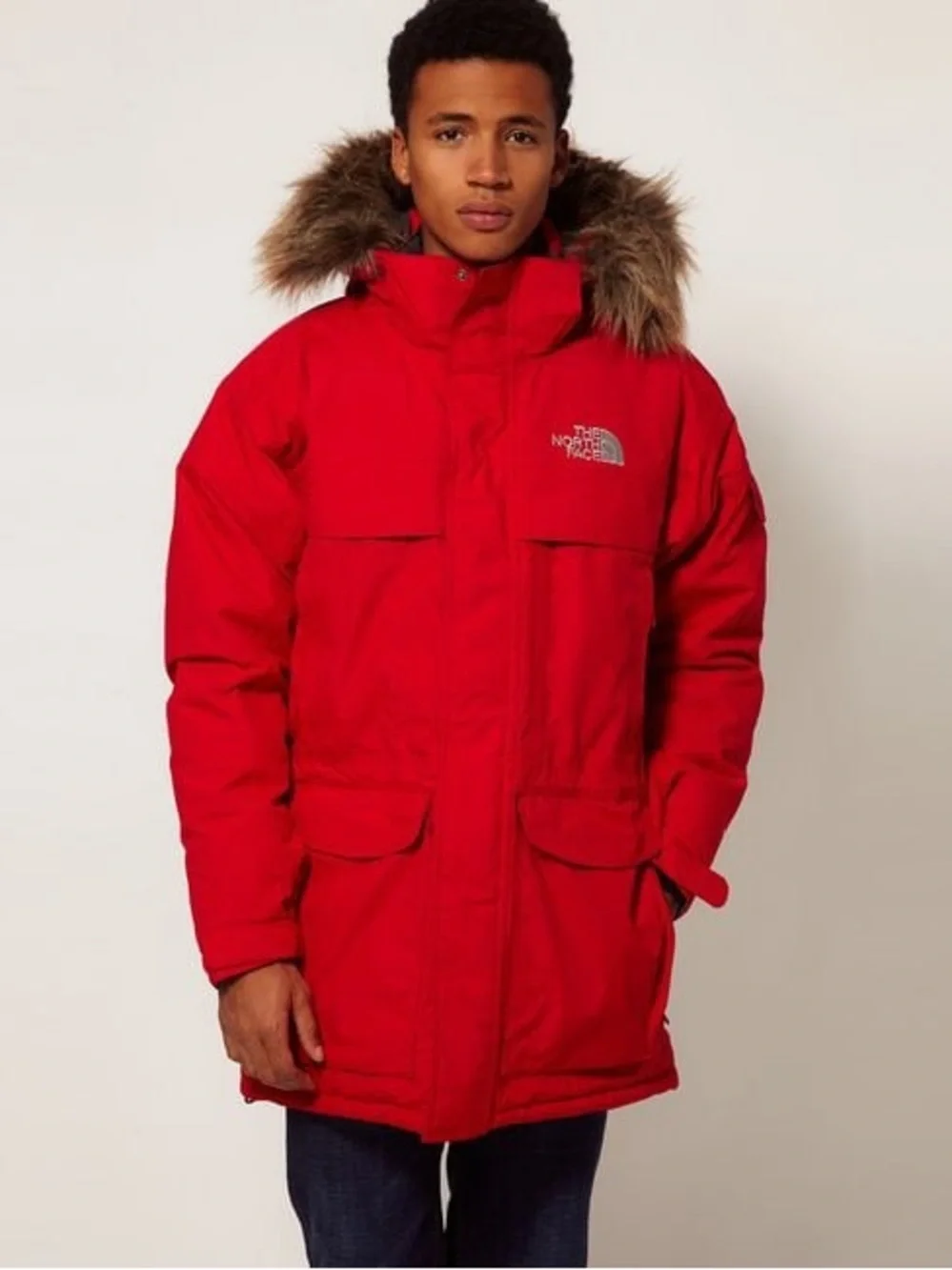 The North Face Men’s Insulated MCMURDO Parka with removable Fur Hood